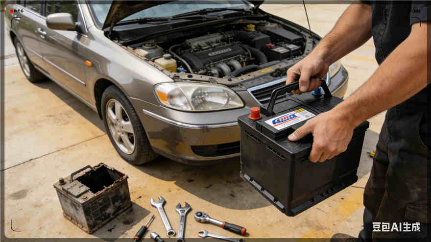 山海关汽车换电瓶电话【案例】